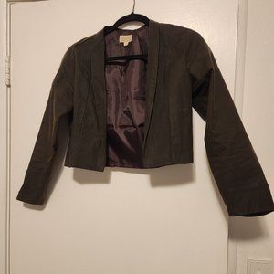 Field Day Cropped Wax Canvas Jacket